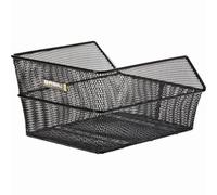 Basil Panier arrière Cento S MIK – Système MIK verrouillable, résistant aux intempéries, 20 l – Noir