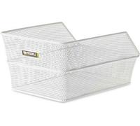 Panier arriere acier nid abeille basil cento s blanc (32x17x22cm) n/a