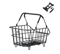 Basil Cento Multi Mik 2.0 Rear Basket Noir Black