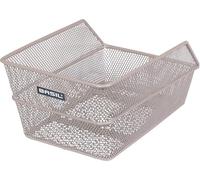 Basil Cento S Panier de vélo arrière - Panier métallique solide pour porte-bagages - Résistant aux intempéries - Idéal pour les courses et la vie quotidienne - 36 x 26 x 18 cm