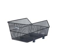 Basil Centro WSL système Panier arrière , Mixte Adulte, Noir, 45 x 31 x 22 cm