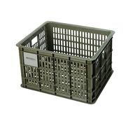 Basil Cesta Crate M 17.5l Plastico Verde (34x40x25 Cm)