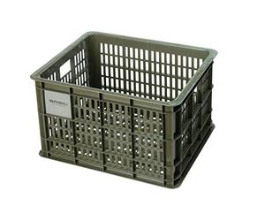 Basil Cesta Crate M 17.5l Plastico Verde (34x40x25 Cm)
