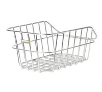 Basil Cento Alu Arrière Panier de vélo Aluminium Argent