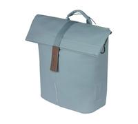 Basil City Cabas de vélo MIK - 14-16 l - Bleu Graphite - Imperméable - avec système MIK Studs - Idéal pour la Ville et Les Courses