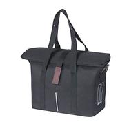 Basil Sac vélo City Klickfix 8–11 l Polyester imperméable Noir