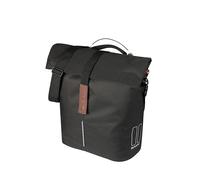 Basil City Shopper Mik Pannier 16l Noir BLack