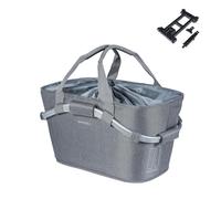 Basil 2day Carry All Mik Rear Basket 22l Gris Grey Melee