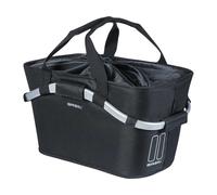 Basil Classic Carry All Cestino per Bicicletta. Unisex Adulto, Nero, 22 litri