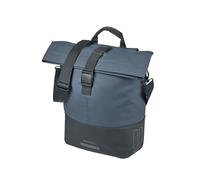 Basil Sacoche de vélo Cove MIK Hooks 16 L Imperméable Réfléchissante Bleu marine/Noir