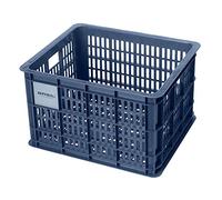 Basil Crate Basket 29.5l Argenté Blue
