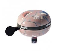 Basil Wanderlust Ding Dong Campanello Bicicletta Unisex Adulto, Rosa, 8 x 8 x 6 cm