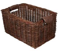 Basil Dorset Panier Avant en rotin de Luxe - Marron Naturel