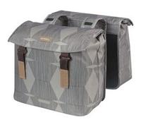 Basil Elegance Panniers 40-49l Argenté Grey