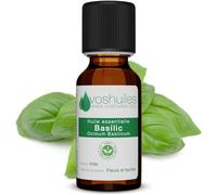 Basil Essential Oil 10ml-100% Pure And Natural-Hebbd-Very Aromatic Fragrance-Massage Use-Traceability-French Company
