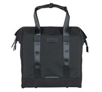 Basil Fahrradshopper MIK Hooks - 23L - Polyester - Compartiment Principal avec Compartiment rembourré pour Ordinateur Portable - Stable et résistant à la Pluie - Fermeture à Rabat Docteur - Poignées