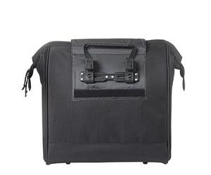 Basil Fahrradshopper MIK Hooks - 23L - Polyester - Compartiment Principal avec Compartiment rembourré pour Ordinateur Portable - Stable et résistant à la Pluie - Fermeture à Rabat Docteur - Poignées