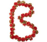 Basil Fil floral Flower Garland 120 cm rouge G