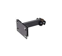Basil Fixed Mounted Stem Holder Cestino per Bicicletta. Unisex Adulto, Nero, Taglia Unica