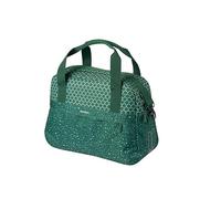 Basil Flair Sacoche de vélo Simple 18 l, Bleu Marine, imperméable, Durable, en Bouteilles en Plastique recyclées, idéale pour Un Usage Quotidien