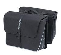 Basil Forte Mik, Borse Portapacchi Unisex-Adulti, Nero, 41x15x34cm