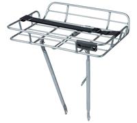 Basil Front Carrier Portland 26-28´ Pannier Rack Noir Max 10 kg Silver