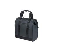 Basil Grand Tarpaulin Hook-on Pannier 23l Noir Black / White