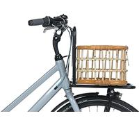 Basil Green Life Rattan - Cestino portabagagli per Bicicletta, Taglia M