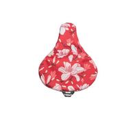 Basil Couvre-selle Magnolia Fleurs hydrofuges Rouge Taille unique