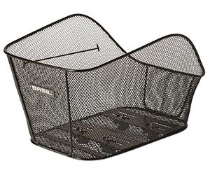 Basil Icon Cestino per Bicicletta. Unisex Adulto, Nero