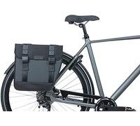 Basil Impermeabile Borsa doppia per Bicicletta Unisex Adulto, Nero, 28 litri