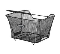 Basil Lesto Rear Basket Noir
