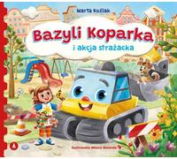 Basil le terrassier et la lutte contre l'incendie - Marta Koźlak (Buch auf Polnisch)