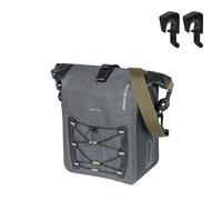 Basil Navigator Storm Mik M Pannier 15l Gris Grey