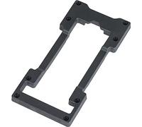 Basil MIK Double Decker per piastra adattatore MIK, Nero