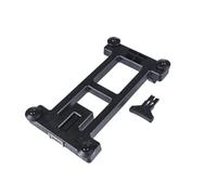 Basil – Accessoire de vélo – Plaque d'adaptation MIK – Noir – Clé intégrée – 21x12x2 cm