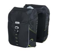 Basil Sacoches de vélo doubles Miles 32 L Noir / Lime