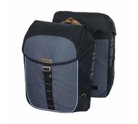 Basil Miles Double Panniers 34l Gris