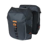 Sacoches de porte bagage basil miles tarpaulin 34l noir orange