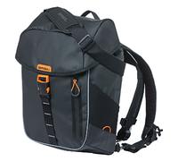 Basil Miles Tarpaulin 17l Panniers Noir Black / Orange