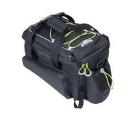 Basil Miles XL Pro, Trunkbag Unisex Adulto, Nero Lime, 9-36 Liter
