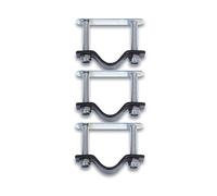 BASIL mounting Set for All Crate and Rattan Baskets, 3-Parts Unisex-Adult, None, 5.0 x 4.6 x 1.5 cm (B x H x T)