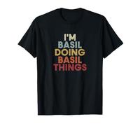 Basil Name Basil Personalized Name First Given T-Shirt