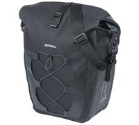 Basil Sacoche de porte-bagages Navigator – 25–31 l – Étanche – Système Hook-on – Bleu/Noir