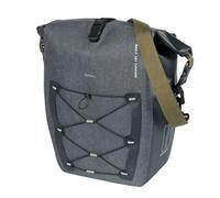 Basil Navigator Storm Pannier 25-31l Noir Black