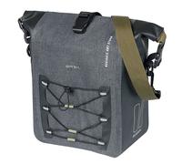 Basil Navigator Storm Pannier 12-15l Gris Black