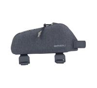 SACOCHE DE CADRE VELO BASIL NAVIGATOR STORM NOIR FIXATION VELCRO 0.8L -