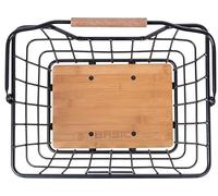 Basil Panier de vélo Nordland MIK – 23 L – Verrouillable – Noir