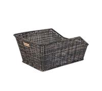 Basil Cento Rattan Look Wsl Rear Basket Marron