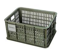 Basil Panier Crate S 17.5L Plastique Vert (29 x 39,5 x 20,5 cm)